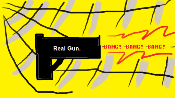 real gun